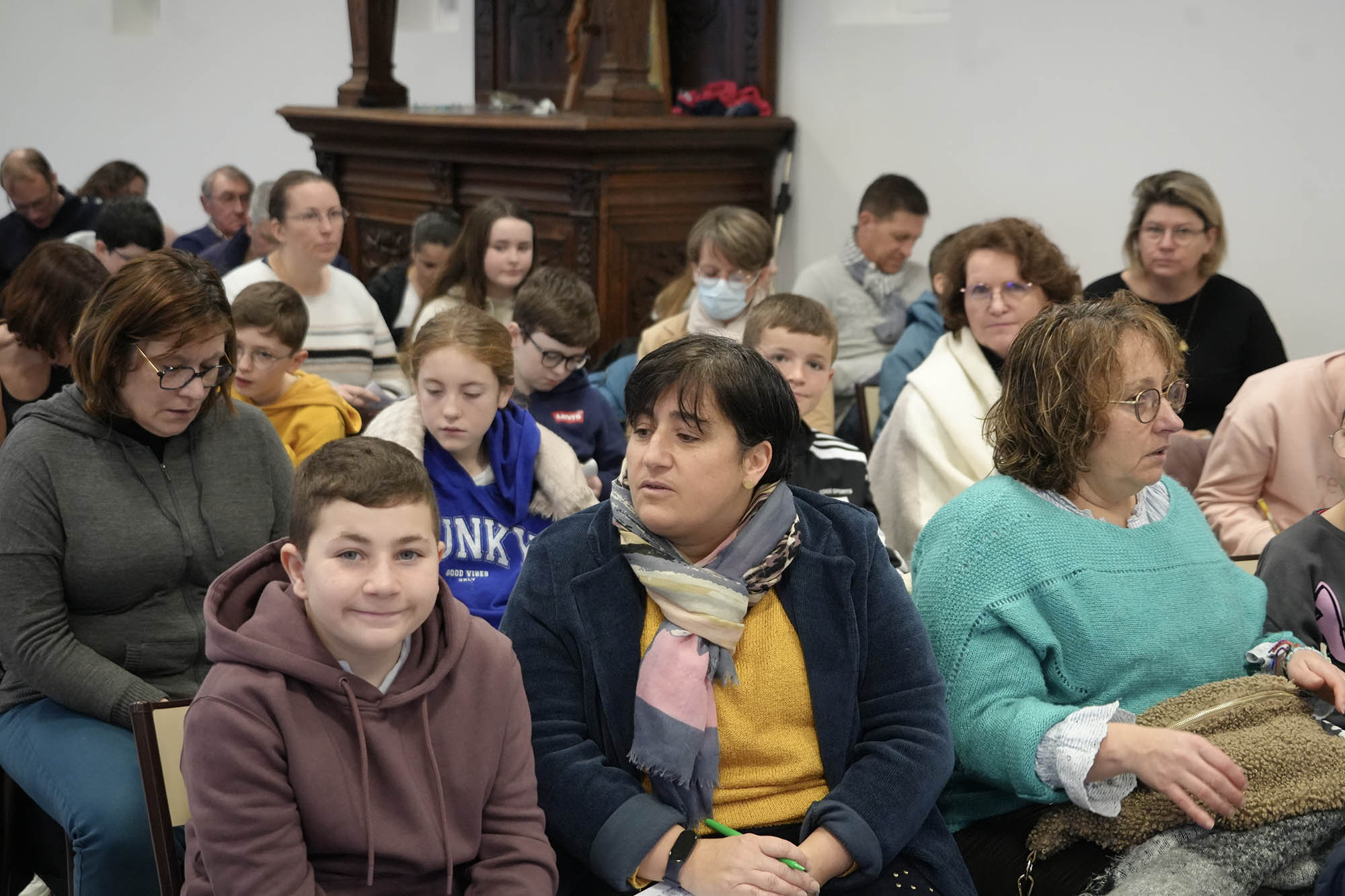 Briovère : le groupe profession de foi 