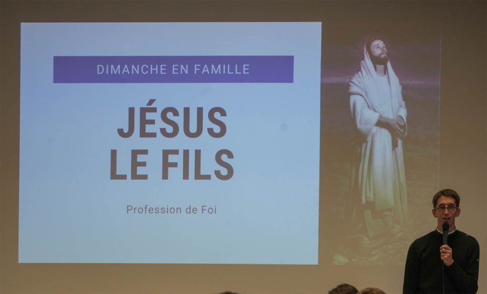 Dimanche en famille : le groupe profession de foi 