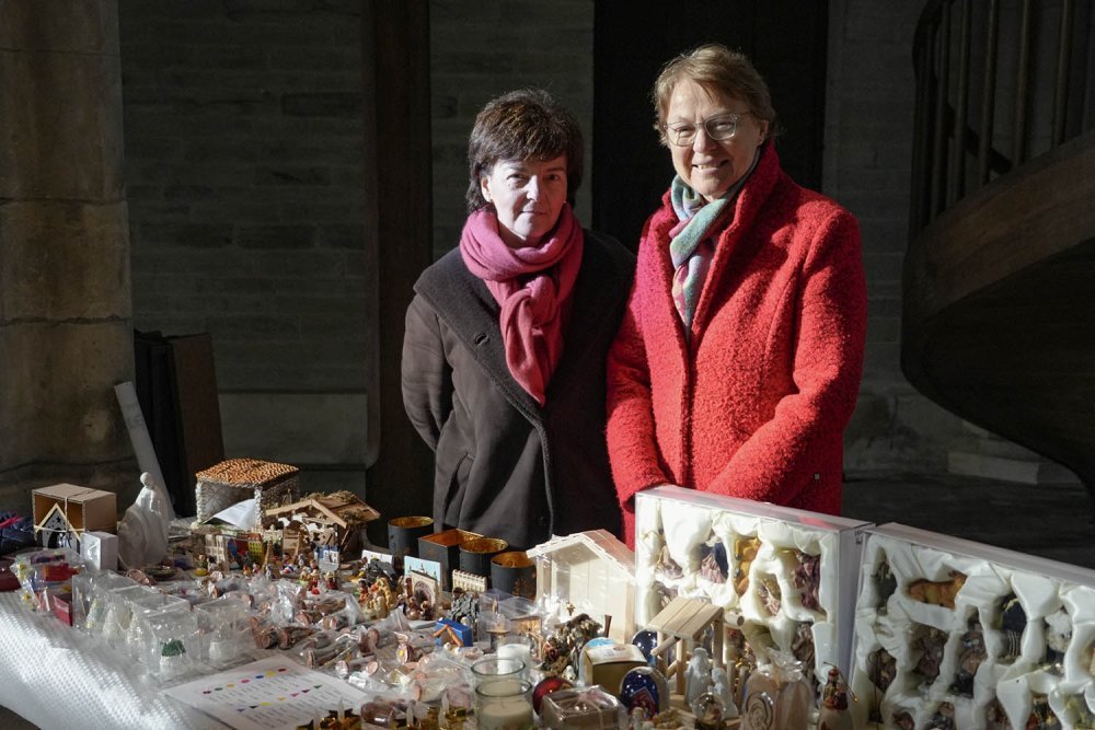 dimanche en famille : vente de crèche 