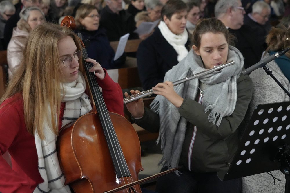 Dimanche en famille : offertoire « Regardez l'humilité de Dieu » 